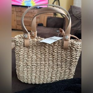 Woven mini bag